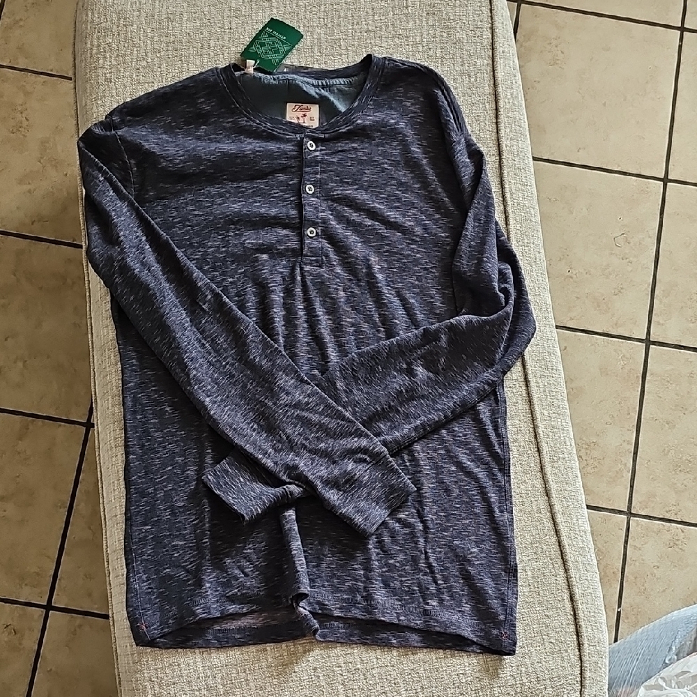 H&M Blue Long Sleeve Tee